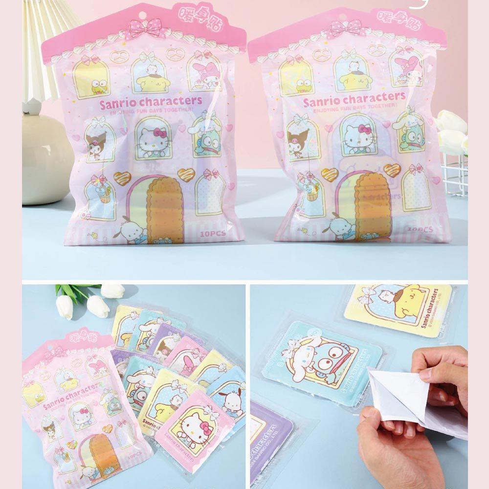 AHUA阿華有事嗎 三麗鷗家族造型包裝系列暖身貼(10片裝) F0063 生活雜貨 寒冬必備 保暖 暖身貼 暖暖包-細節圖6