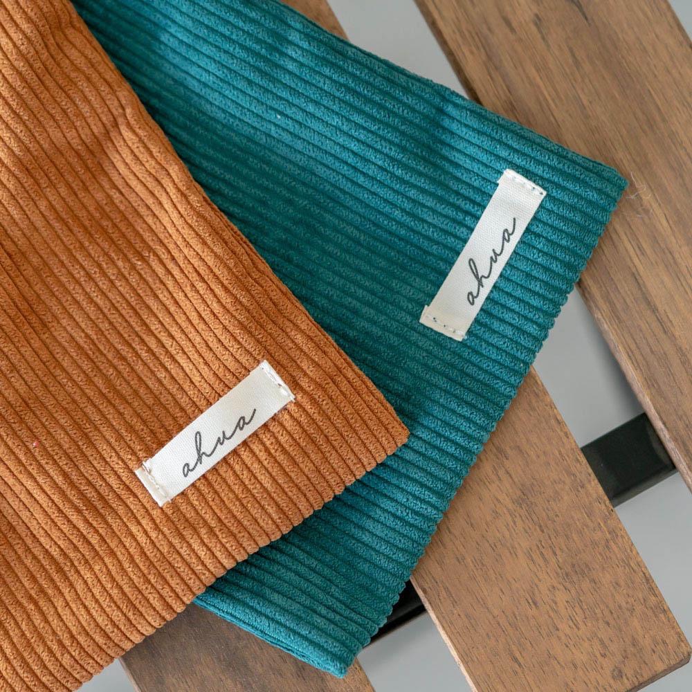 AHUA阿華有事嗎 韓系包包  純色燈芯絨束口袋(大)B0059  韓妞必備小物 百搭配件 包包 袋子 手袋-細節圖4