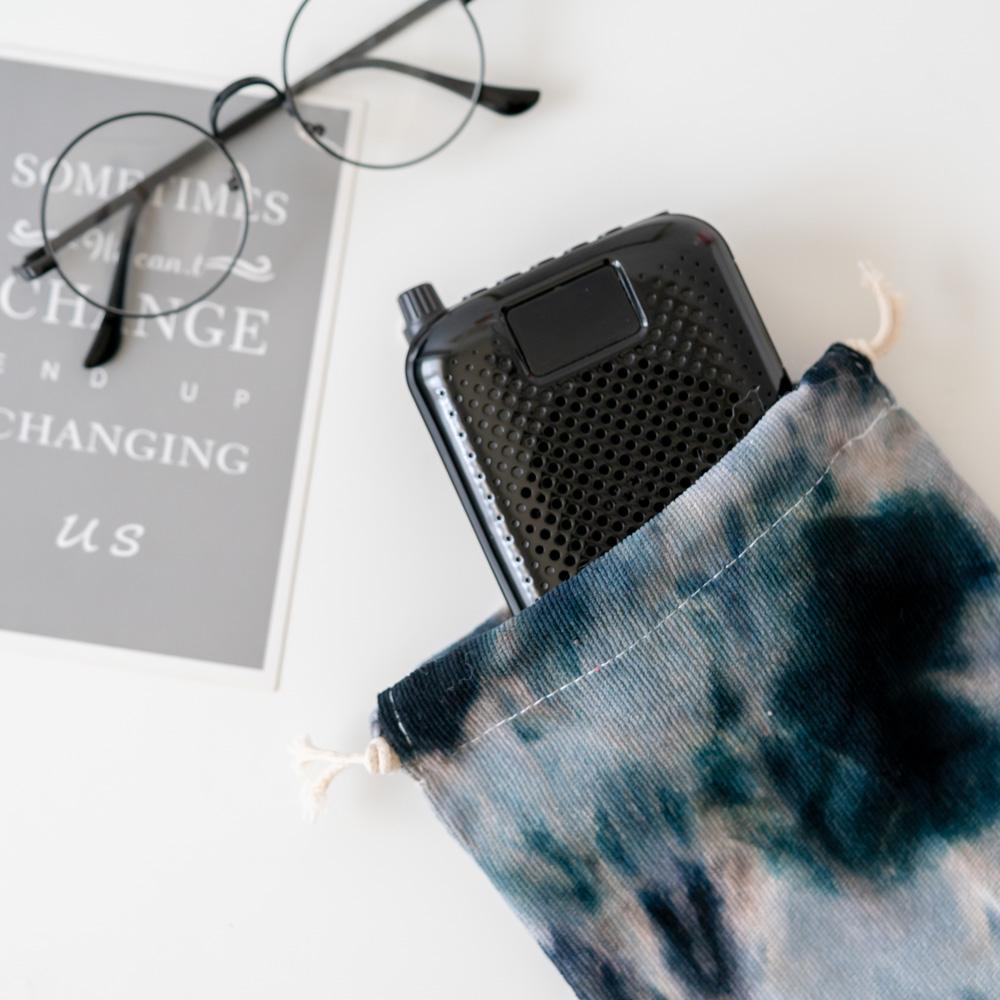 AHUA阿華有事嗎 韓系包包  渲染燈芯絨束口袋(大)B0062  韓妞必備小物 百搭配件 包包 袋子 手袋-細節圖5