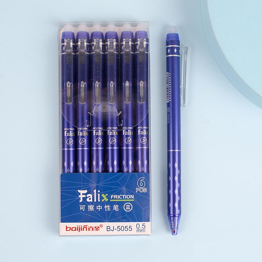 AHUA 阿華有事嗎 簡約按動可擦中性筆 O0047 可愛 文具 開學用品 辦公用品-細節圖9