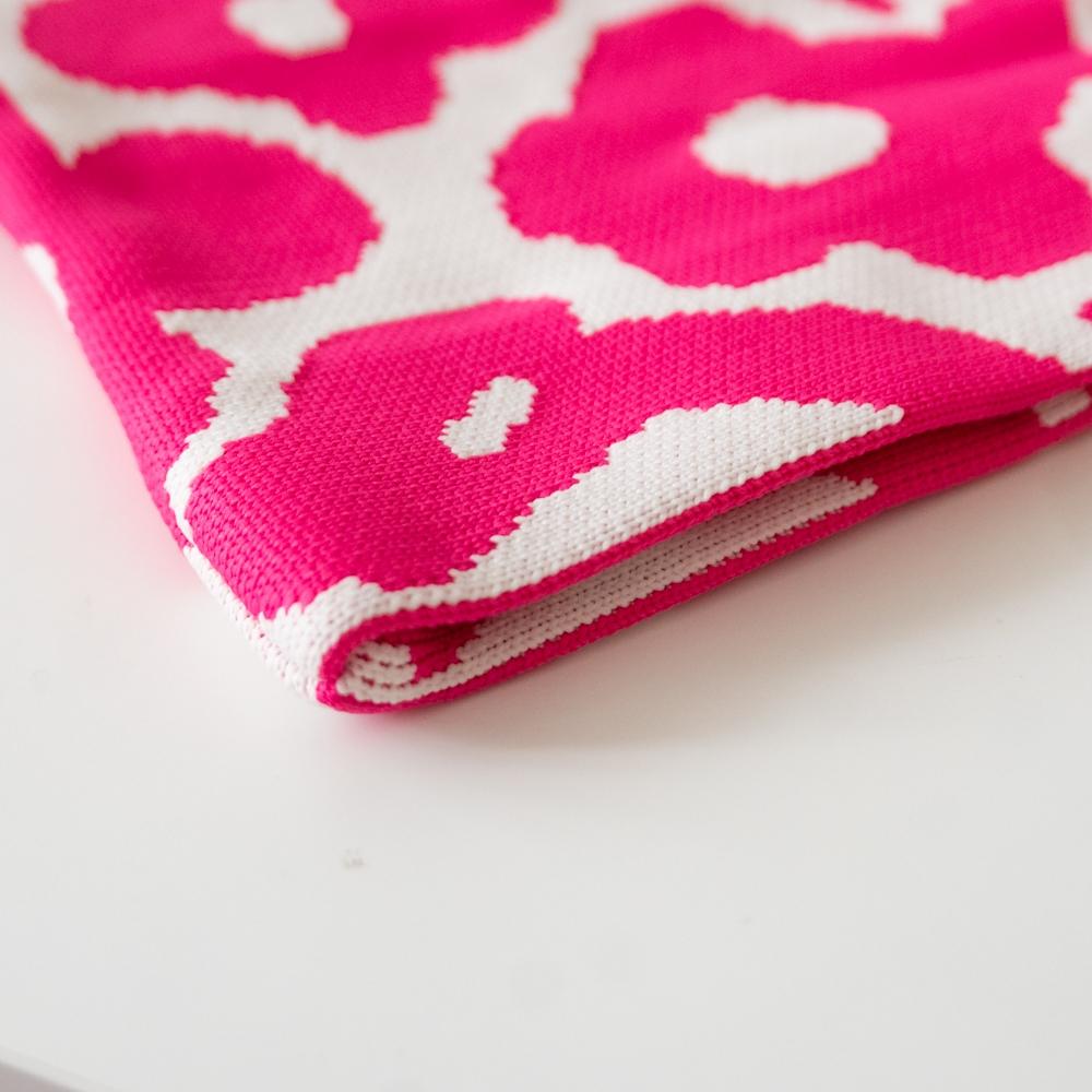 AHUA阿華有事嗎 韓系包包 滿版不規則花朵針織手提包 B0089 針織手提包  韓妞必備包 百搭配件 包包 袋子 手袋-細節圖5