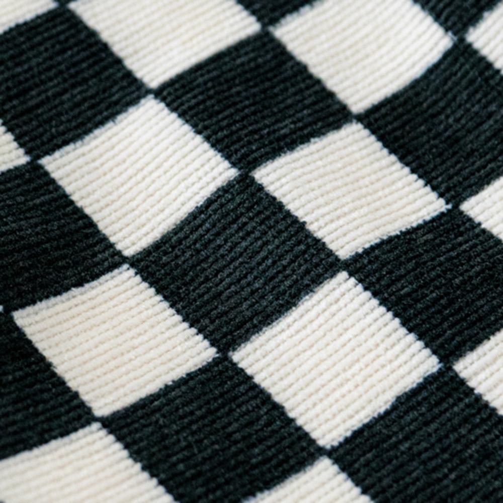 AHUA阿華有事嗎 韓系包包 棋盤格燈芯絨手提包 B0052 韓妞必備小物 百搭配件 包包 袋子 手袋 潮流風-細節圖9