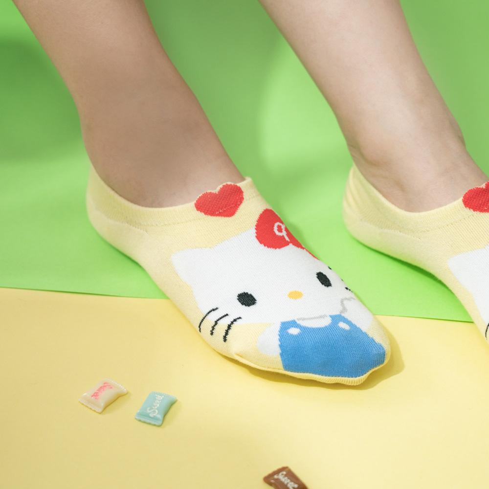AHUA阿華有事嗎 韓國襪子 三麗鷗耳朵隱形襪 K1739 正韓少女襪 韓妞必備長襪 百搭純棉襪 卡通襪 可愛-細節圖4