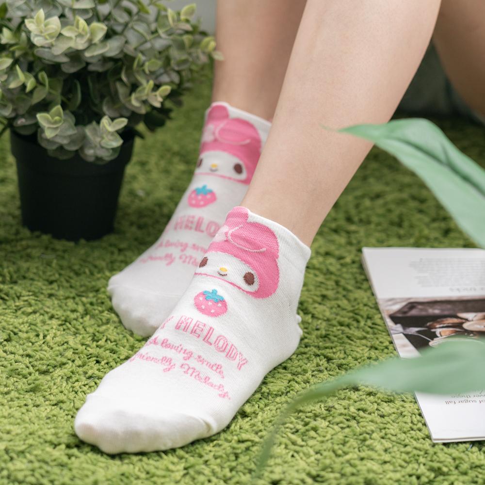 AHUA阿華有事嗎 韓國襪子 三麗鷗大頭英文短襪 K1743 正韓少女襪 韓妞必備長襪 百搭純棉襪 卡通襪 可愛-細節圖5