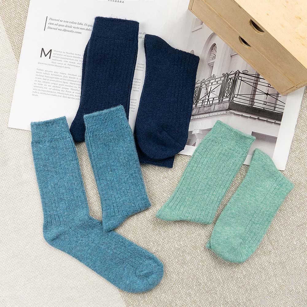 AHUA阿華有事嗎 韓國襪子 純色喀什米爾羊絨中筒襪 K1626 女襪 女生襪子推薦 流行襪首選 長襪 純棉襪 羊毛襪-細節圖8