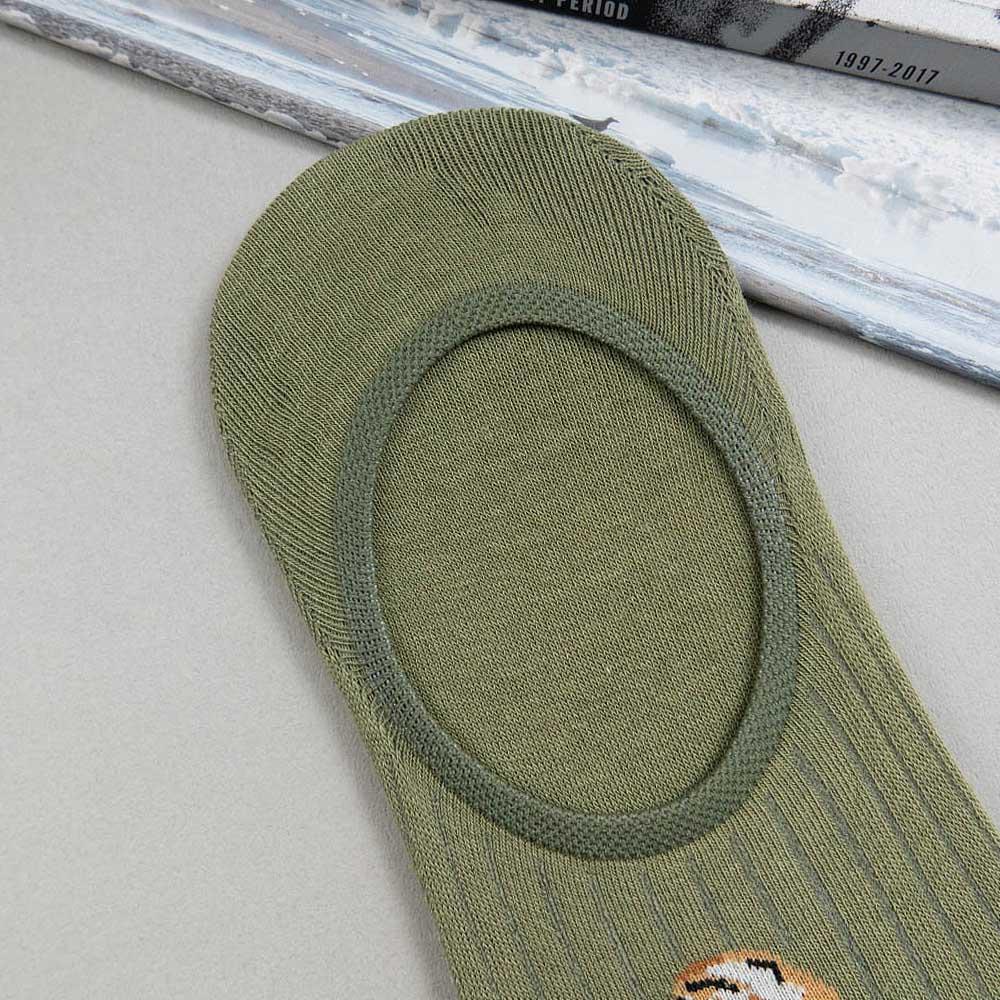 AUHA阿華有事嗎 韓國襪子 動物小頭條紋男生隱形襪 男襪【K1461】百搭 簡約 實穿 文青 男襪 純棉 隱形襪-細節圖8