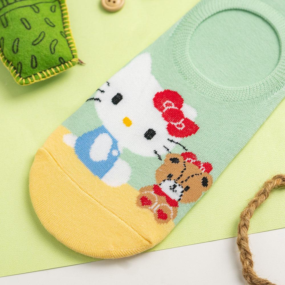 AHUA阿華有事嗎 韓國襪子 三麗鷗好朋友隱形襪 K1742 正韓少女襪 韓妞必備長襪 百搭純棉襪 卡通襪 可愛-細節圖7