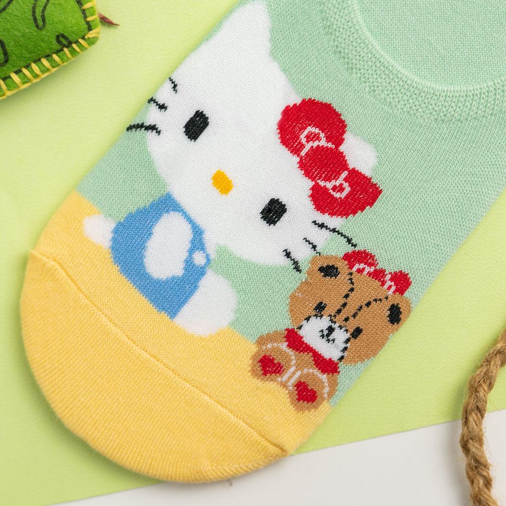 AHUA阿華有事嗎 韓國襪子 三麗鷗好朋友隱形襪 K1742 正韓少女襪 韓妞必備長襪 百搭純棉襪 卡通襪 可愛-細節圖8