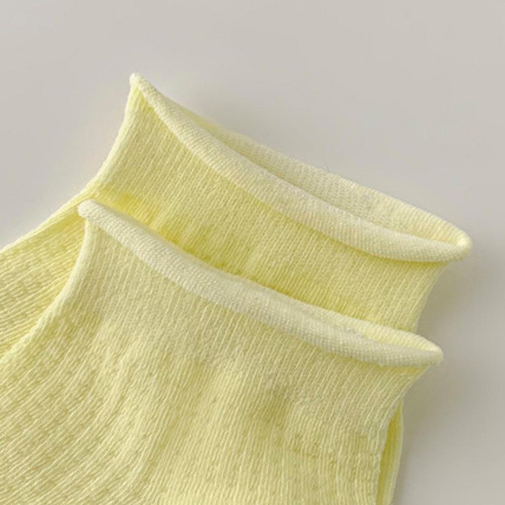 AHUA阿華有事嗎 日系襪子 馬卡龍格紋捲邊短襪【S0440】馬卡龍色 純色 格紋 少女襪 韓妞必備短襪 百搭純棉|-細節圖8