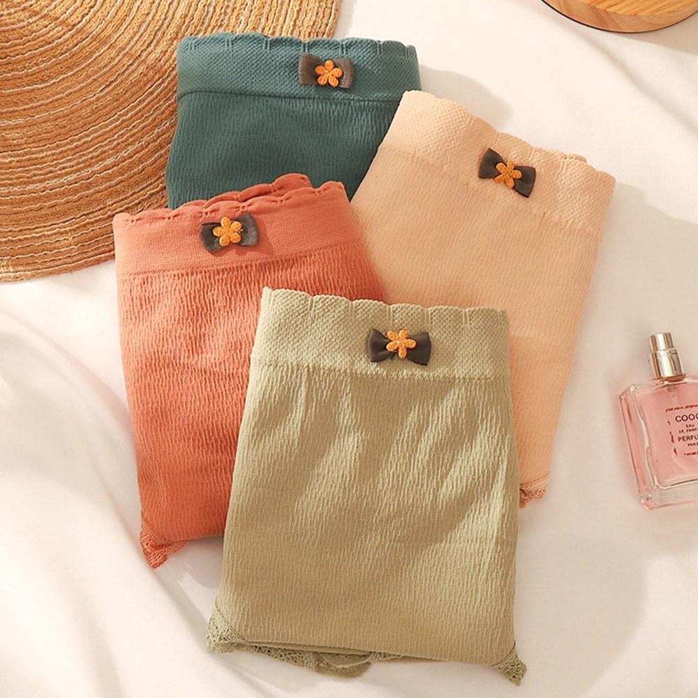 AHUA 阿華有事嗎 石墨烯小花蝴蝶結蕾絲大尺碼內褲 I0084 韓系內褲 流行少女內褲 可愛內褲-細節圖4