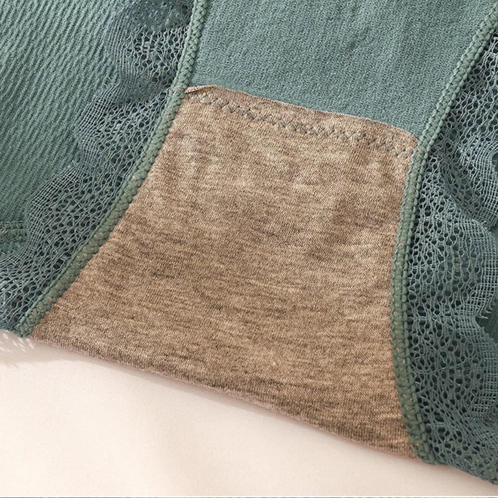 AHUA 阿華有事嗎 石墨烯小花蝴蝶結蕾絲大尺碼內褲 I0084 韓系內褲 流行少女內褲 可愛內褲-細節圖7