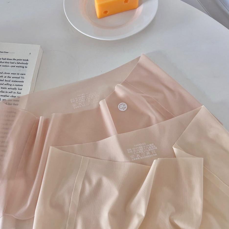 AHUA阿華有事嗎 一片式花瓣邊冰絲薄款透氣無痕內褲 I0079 韓系內著 可愛內褲 純棉內褲 舒適內褲 女內著-細節圖3