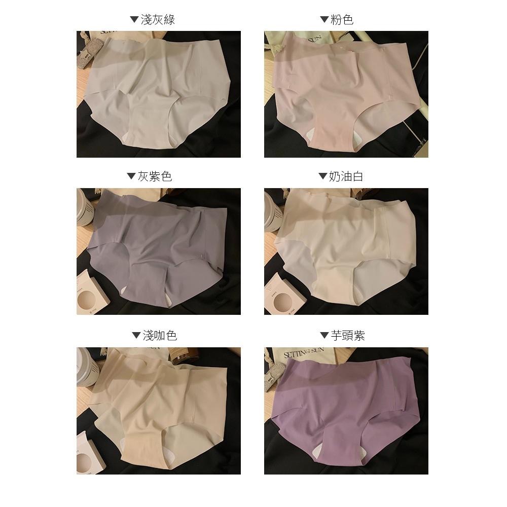 AHUA阿華有事嗎 一片式無痕檔底冰絲輕薄透氣內褲 I0081 韓系內著 可愛內褲 純棉內褲 舒適內褲 女內著-細節圖2