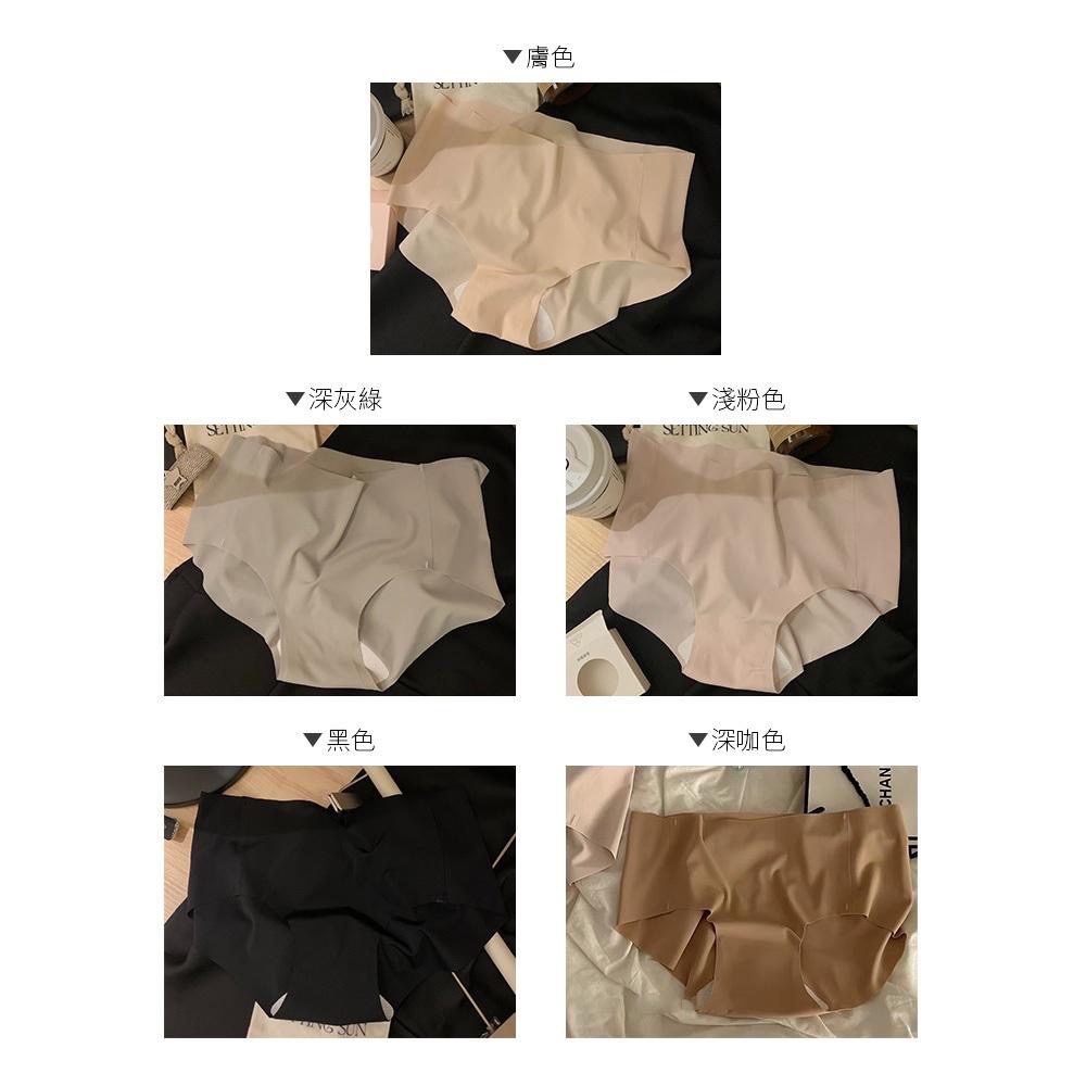 AHUA阿華有事嗎 一片式無痕檔底冰絲輕薄透氣內褲 I0081 韓系內著 可愛內褲 純棉內褲 舒適內褲 女內著-細節圖3