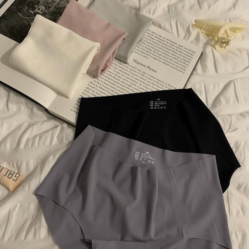 AHUA阿華有事嗎 一片式無痕檔底冰絲輕薄透氣內褲 I0081 韓系內著 可愛內褲 純棉內褲 舒適內褲 女內著-細節圖5