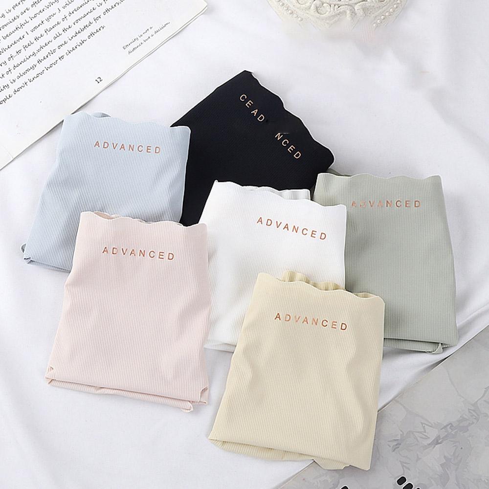 AHUA阿華有事嗎 韓系內著 波浪英文字母冰絲無痕內褲 I0058 純棉 可愛 內衣 流行少女內褲-細節圖9