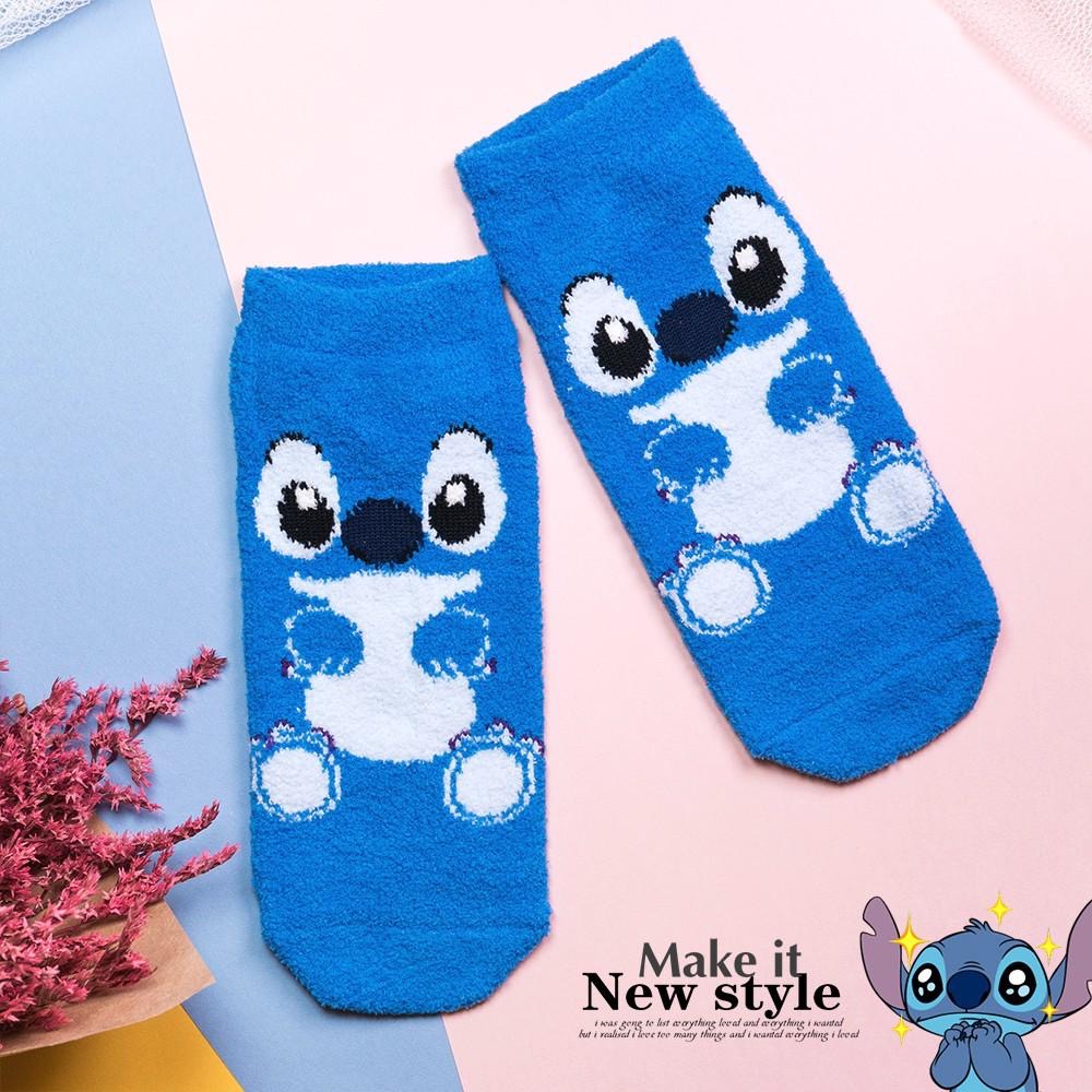 迪士尼AHUA阿華有事嗎   韓國襪子 絨毛迪士尼立體耳朵短襪 K0261 正韓熱賣款 必備卡通襪 百搭絨毛襪-細節圖9