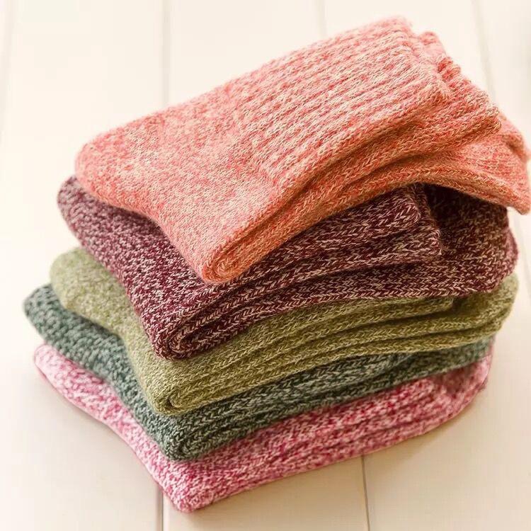 AHUA阿華有事嗎 日系襪子 純色羊毛中筒襪 S0298  韓系少女襪 韓妞必備長襪 復古百搭羊毛襪-細節圖4