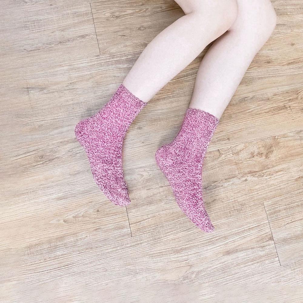 AHUA阿華有事嗎 日系襪子 純色羊毛中筒襪 S0298  韓系少女襪 韓妞必備長襪 復古百搭羊毛襪-細節圖6