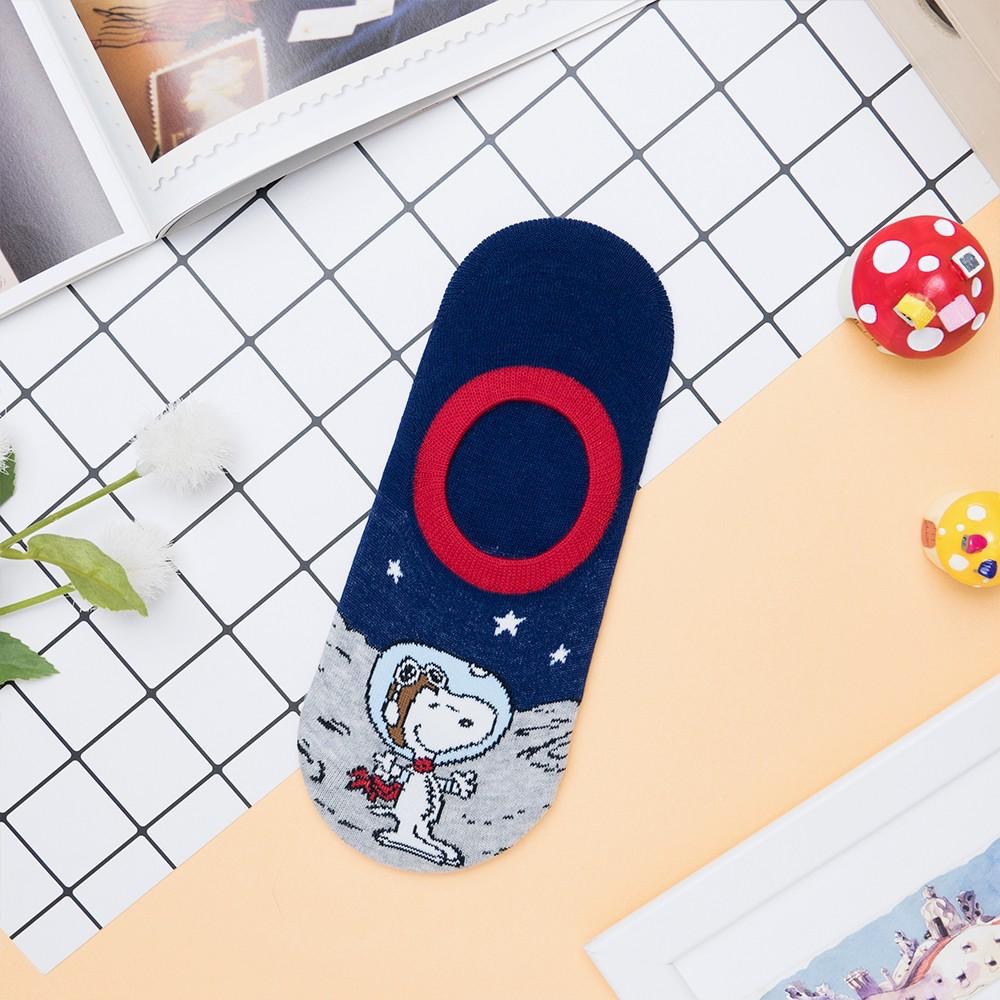 AHUA阿華有事嗎 韓國襪子 彩色史努比隱形襪 K0526 正韓少女襪 韓妞必備卡通襪 百搭船襪 素色踝襪-細節圖8