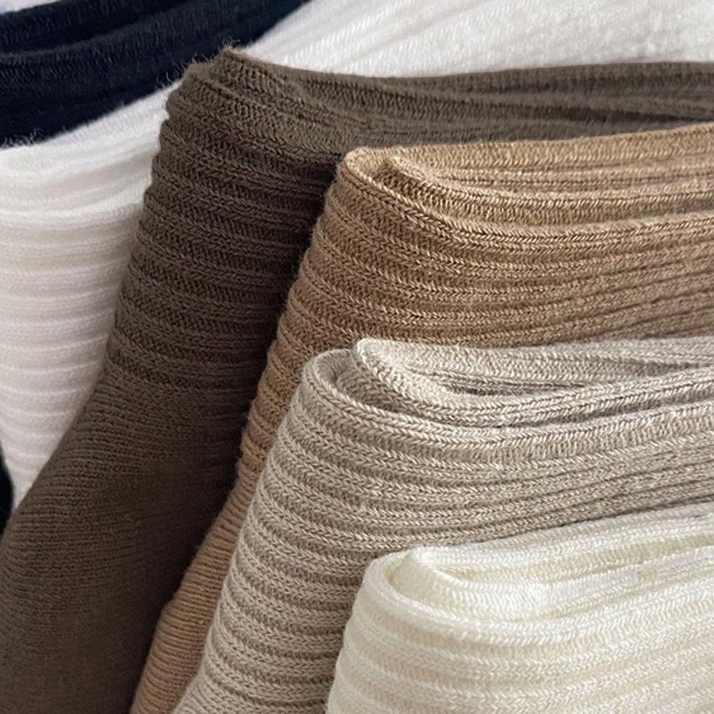 AUHA 日系襪子 戴帽子小熊刺繡坑條中筒襪 女襪 襪子推薦 熊熊襪子 S0425  中筒純棉襪 阿華有事嗎-細節圖6