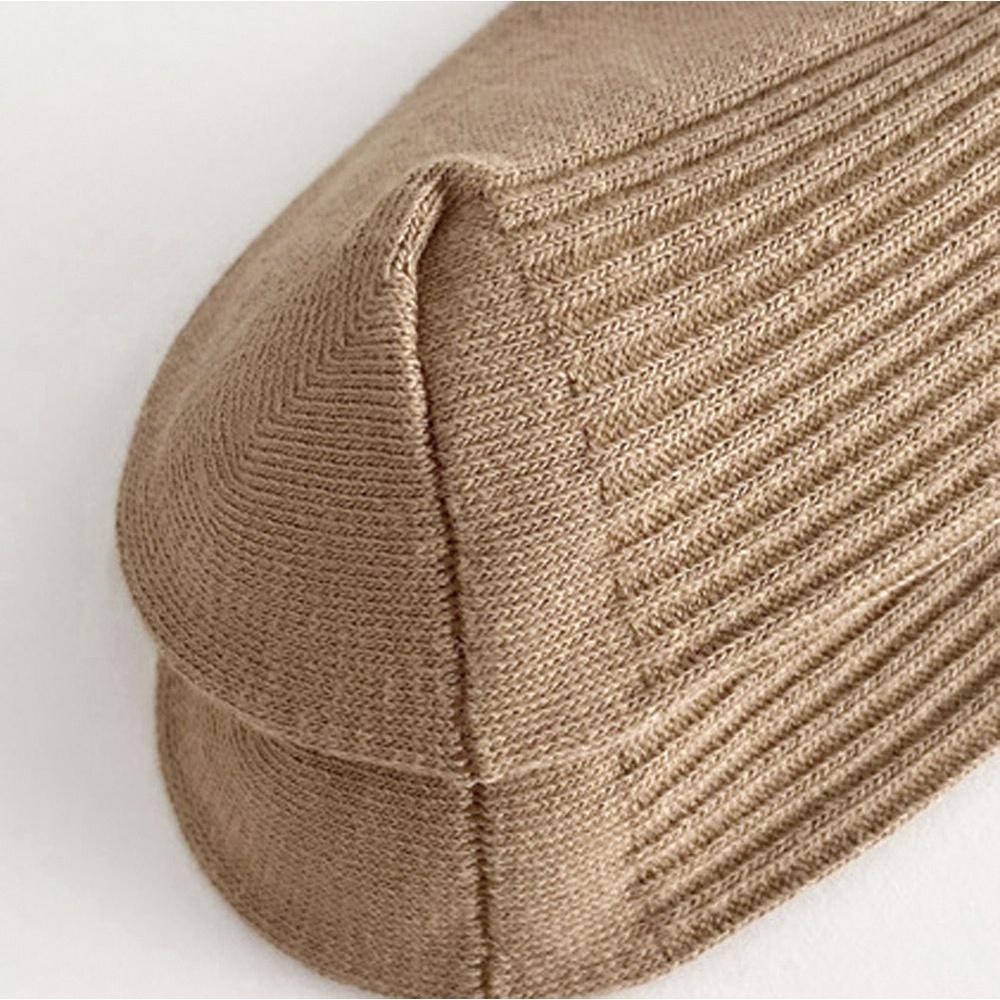 AUHA 日系襪子 戴帽子小熊刺繡坑條中筒襪 女襪 襪子推薦 熊熊襪子 S0425  中筒純棉襪 阿華有事嗎-細節圖7