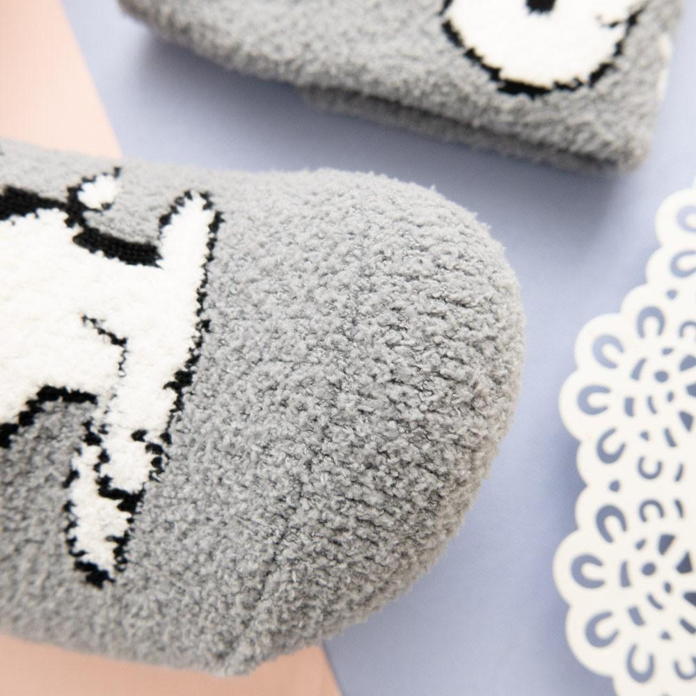 阿華有事嗎AUHA 韓國襪子 絨毛史努比短襪 K0946 少女襪 韓妞必備長襪 百搭純棉襪-細節圖8