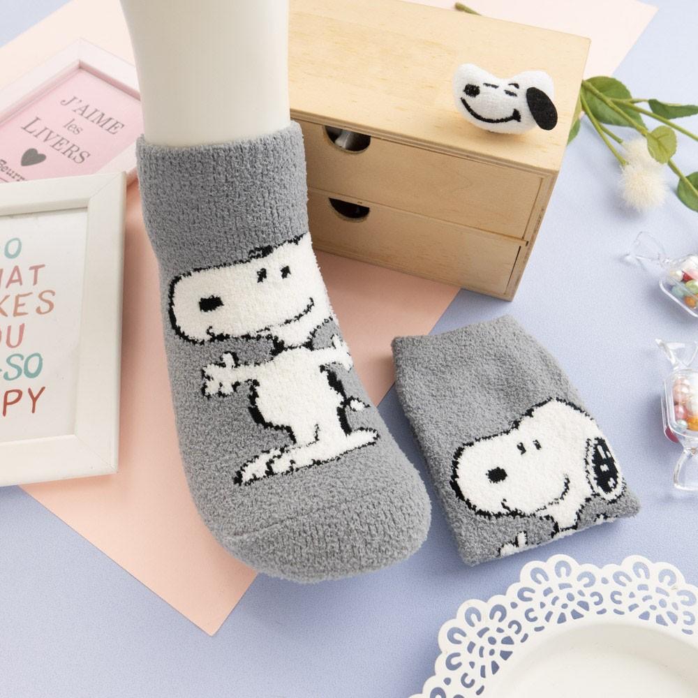 阿華有事嗎AUHA 韓國襪子 絨毛史努比短襪 K0946 少女襪 韓妞必備長襪 百搭純棉襪-細節圖9