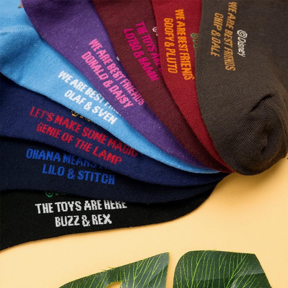 AHUA阿華有事嗎 迪士尼麻吉人物中筒襪 K0654 韓國襪子 正韓少女襪 玩具總動員 卡通襪 百搭純棉襪-細節圖5