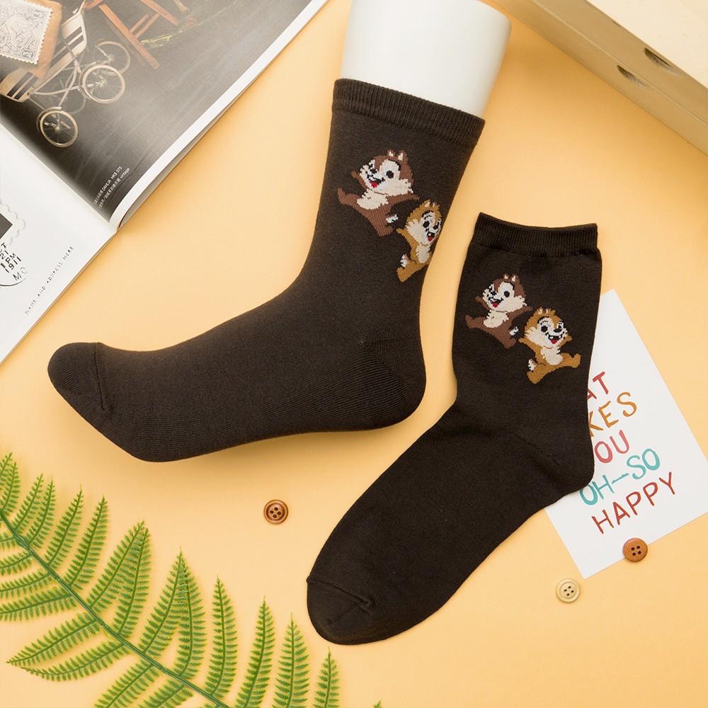 AHUA阿華有事嗎 迪士尼麻吉人物中筒襪 K0654 韓國襪子 正韓少女襪 玩具總動員 卡通襪 百搭純棉襪-細節圖8