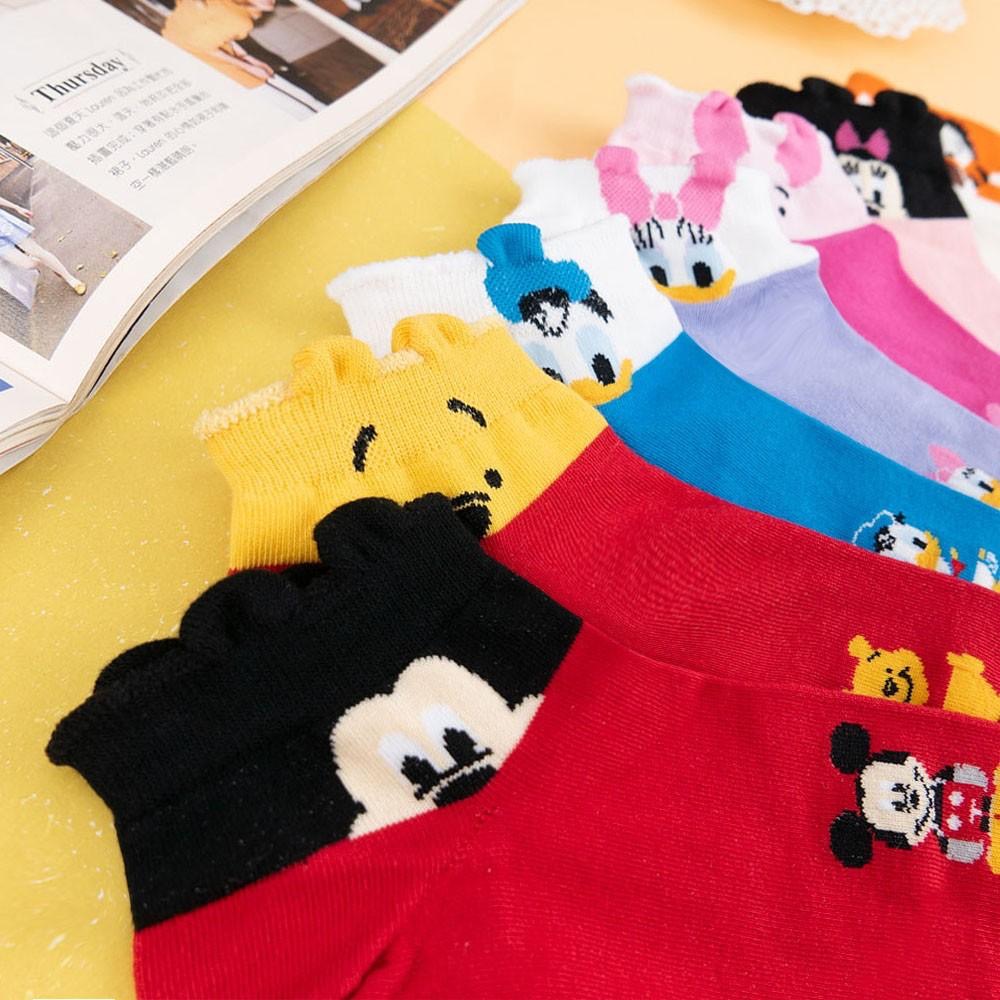 阿華有事嗎AUHA 韓國襪子 迪士尼立體耳朵中短襪【K1147】少女襪 韓妞必備長襪 百搭純棉襪-細節圖5