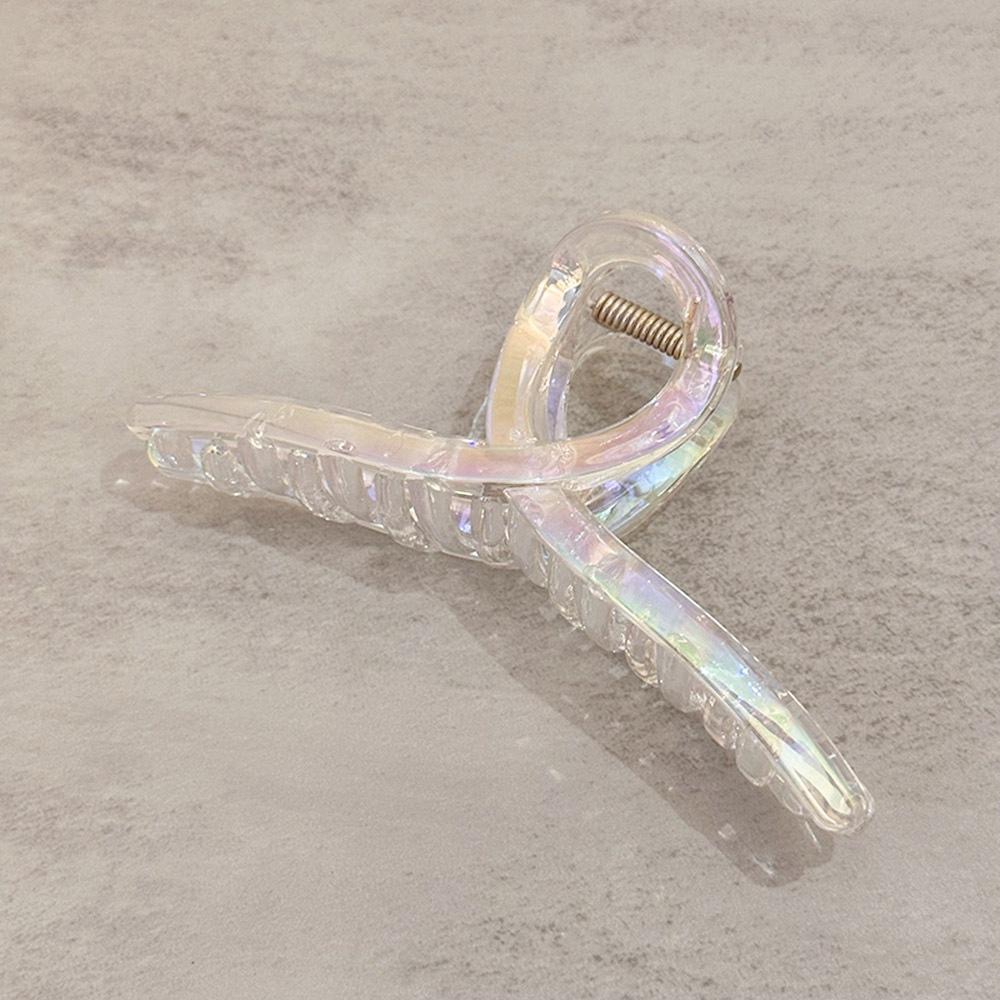 AHUA 阿華有事嗎 透明幻彩系列造型髮夾 E0107可愛 百搭 少女 髮夾 瀏海夾 髮飾 配件-細節圖5