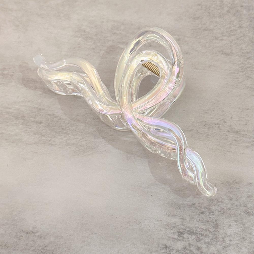 AHUA 阿華有事嗎 透明幻彩系列造型髮夾 E0107可愛 百搭 少女 髮夾 瀏海夾 髮飾 配件-細節圖8