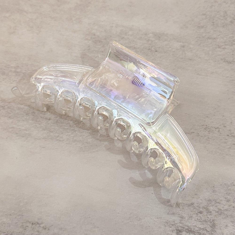 AHUA 阿華有事嗎 透明幻彩系列造型髮夾 E0107可愛 百搭 少女 髮夾 瀏海夾 髮飾 配件-細節圖9