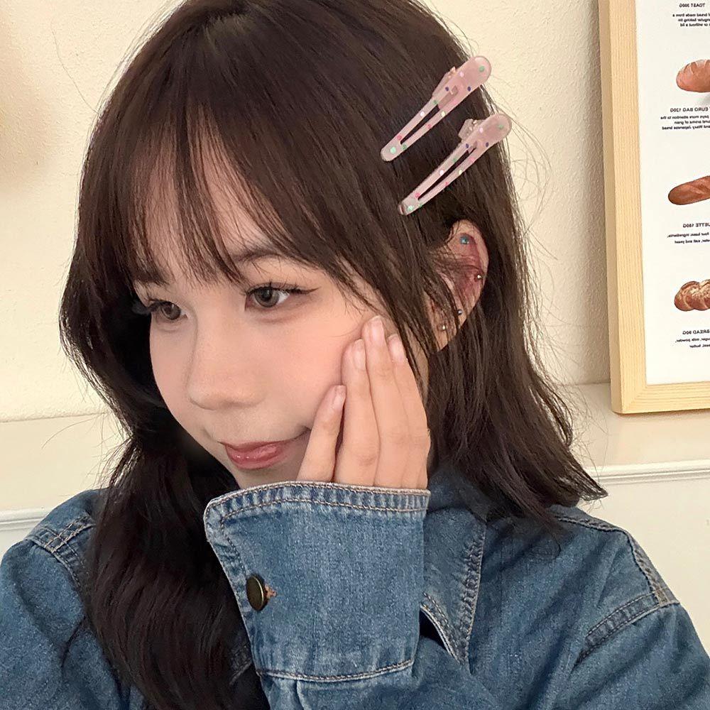 AHUA 阿華有事嗎 粉嫩果凍彩色點點髮夾3入組 E0130 韓系可愛 百搭 少女 髮夾 髮飾 配件-細節圖9