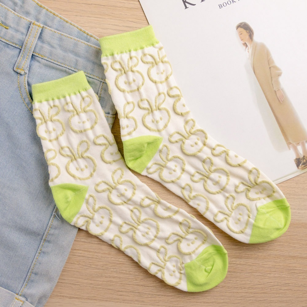 【7-ELEVEN門市團購】【5/8/14雙組】可愛動物中筒襪百搭舒適棉質襪(一件無法接單，請以5/8/14的件數下單-規格圖11