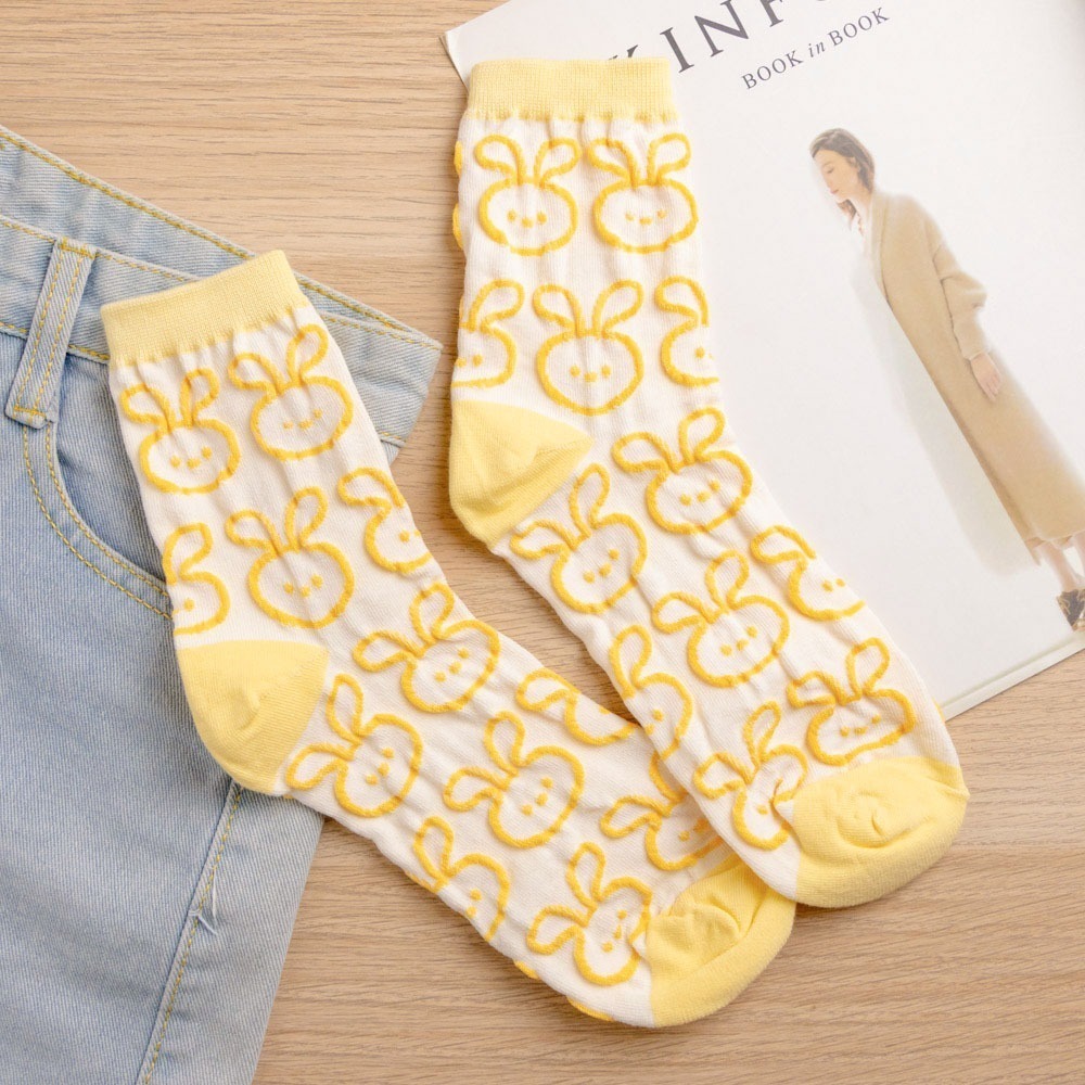 【7-ELEVEN門市團購】【5/8/14雙組】可愛動物中筒襪百搭舒適棉質襪(一件無法接單，請以5/8/14的件數下單-規格圖11