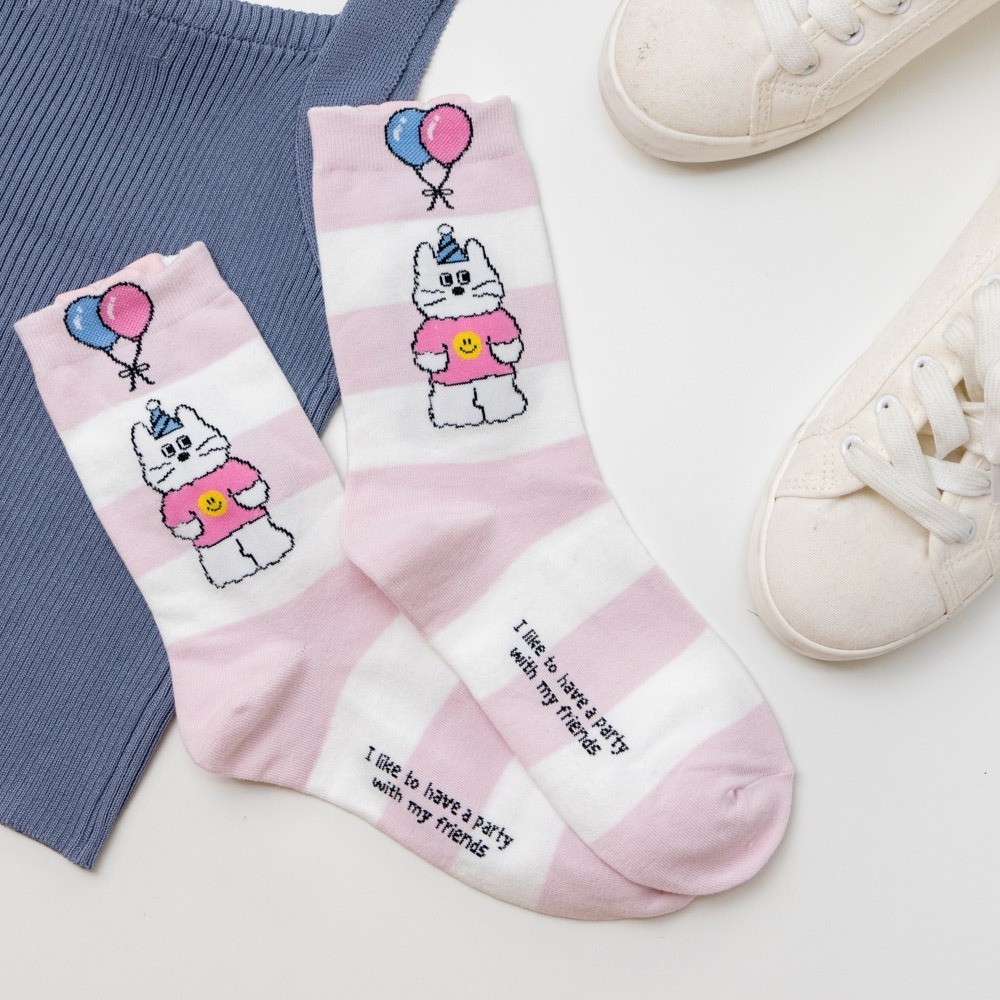 【7-ELEVEN門市團購】【5/8/14雙組】可愛動物中筒襪百搭舒適棉質襪(一件無法接單，請以5/8/14的件數下單-規格圖11