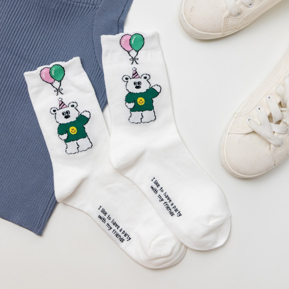 【7-ELEVEN門市團購】【5/8/14雙組】可愛動物中筒襪百搭舒適棉質襪(一件無法接單，請以5/8/14的件數下單-規格圖11