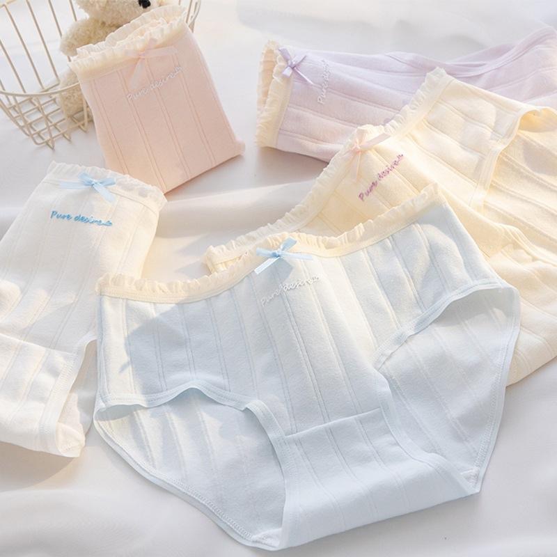 AHUA 阿華有事嗎 Pure desire蝴蝶結抗菌透氣內褲 I0085 女生內褲  流行少女內褲 可愛內褲-細節圖3