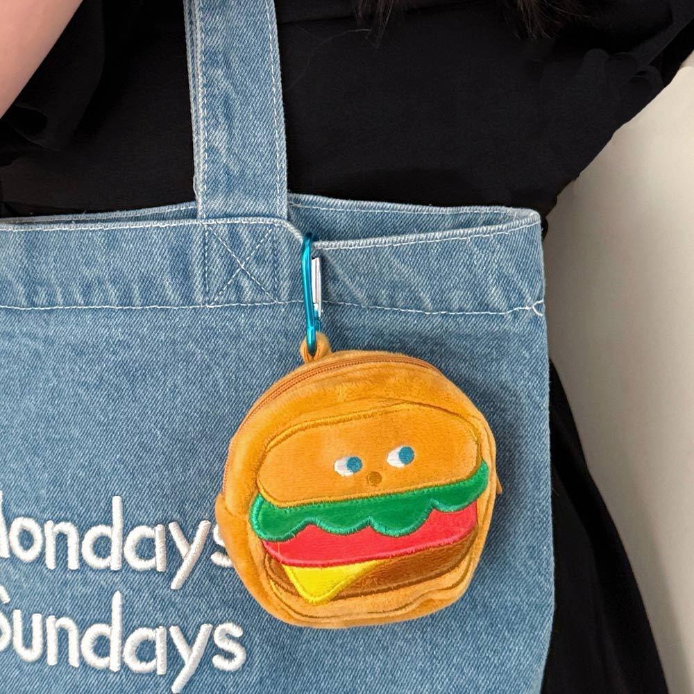 AHUA 阿華有事嗎 立體趣味食物造型耳機零錢包 B0110 可愛 掛飾 收納包 零錢包-細節圖8