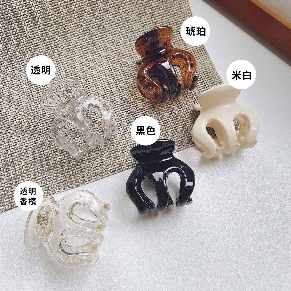 AHUA阿華有事嗎 韓系女裝配件 歐美系迷你抓夾【E0077】韓風 Ins風 清新 氣質百搭 髮夾 髮飾 頭飾 基本款-細節圖2