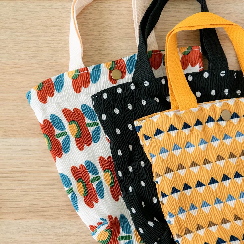 AHUA阿華有事嗎 韓系包包 幾何抓皺手提小布包 B0047 韓妞必備小物 百搭配件 包包 袋子 手袋 日系 芬蘭風-細節圖4