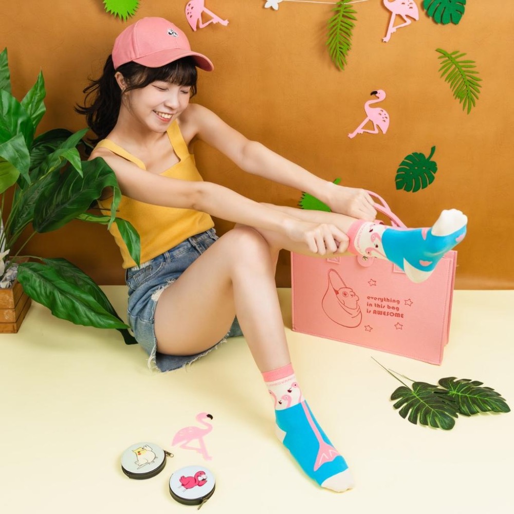 AHUA 阿華有事嗎 HUAER超開星聯名中筒襪 Z0042 獨家設計 台灣製造 純棉襪 阿華有事嗎-細節圖5