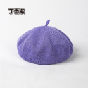 [部份現貨 顏色超齊] 糖果色貝雷帽 貝雷帽 立體針織貝雷帽 貝蕾帽 薄款貝雷帽 畫家帽 春夏貝雷帽 蘑菇帽 南瓜帽-規格圖11