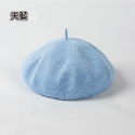 [部份現貨 顏色超齊] 糖果色貝雷帽 貝雷帽 立體針織貝雷帽 貝蕾帽 薄款貝雷帽 畫家帽 春夏貝雷帽 蘑菇帽 南瓜帽-規格圖11