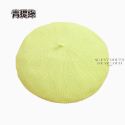 [部份現貨 顏色超齊] 糖果色貝雷帽 貝雷帽 立體針織貝雷帽 貝蕾帽 薄款貝雷帽 畫家帽 春夏貝雷帽 蘑菇帽 南瓜帽-規格圖11