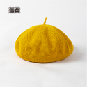 [部份現貨 顏色超齊] 糖果色貝雷帽 貝雷帽 立體針織貝雷帽 貝蕾帽 薄款貝雷帽 畫家帽 春夏貝雷帽 蘑菇帽 南瓜帽-規格圖11