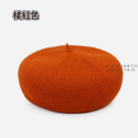 [部份現貨 顏色超齊] 糖果色貝雷帽 貝雷帽 立體針織貝雷帽 貝蕾帽 薄款貝雷帽 畫家帽 春夏貝雷帽 蘑菇帽 南瓜帽-規格圖11
