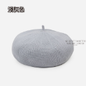 [部份現貨 顏色超齊] 糖果色貝雷帽 貝雷帽 立體針織貝雷帽 貝蕾帽 薄款貝雷帽 畫家帽 春夏貝雷帽 蘑菇帽 南瓜帽-規格圖11